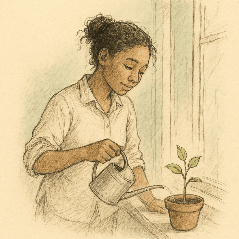 Water the seedling
